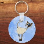 siamisch schlüsselanhänger (Vorderseite)