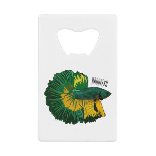 Siamische Bekämpfung des Cartoon Geldbeutel Flaschenöffner