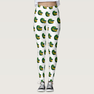 Siamische Bekämpfung des Cartoon Leggings
