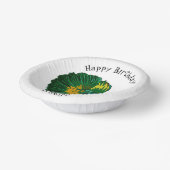 Siamische Bekämpfung des Cartoon Pappteller (Gewinkelt)