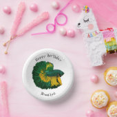 Siamische Bekämpfung des Cartoon Pappteller (Party)