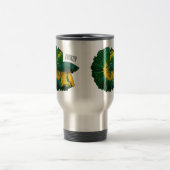 Siamische Bekämpfung des Cartoon Reisebecher (Mittel)