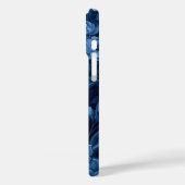 Siamische Katze in Blumen Case-Mate iPhone Hülle (Rückseite / Links)