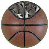 Siamische Katze mit Leopard Print Wild Animal Spot Basketball (Rechts)