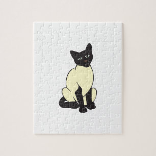 Siamische Katzen Haustiere Niedliches Schicksal Ti Puzzle