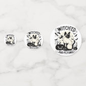 Siamische Katzenmagie: bezaubert und frei Konfetti (Rückseiten)