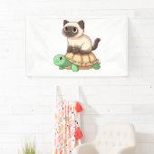 Siamische Katzenschildkröte Banner (Insitu)