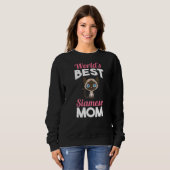 Siamische Mama 1 Sweatshirt (Vorne ganz)