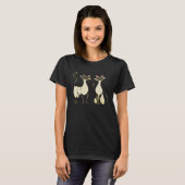 Siamkatze 1 T-Shirt (Vorne ganz)