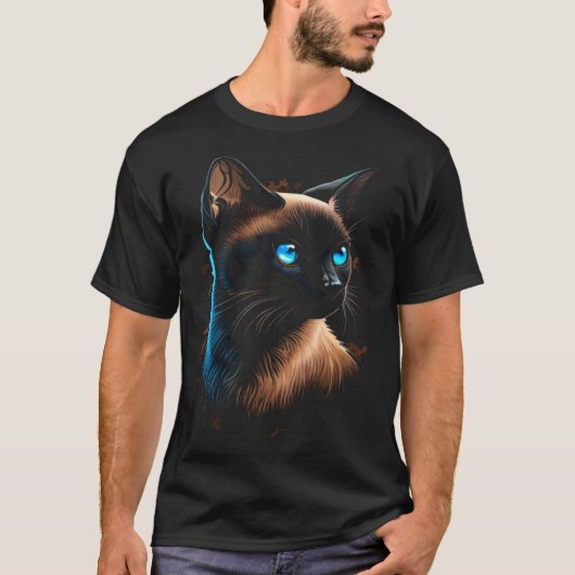 Siamkatze  1 T-Shirt (Vorderseite)