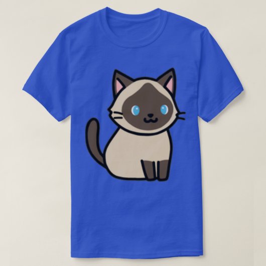 Siamkatze (2) T-Shirt (Design vorne)