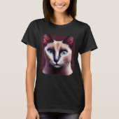 Siamkatze 2 T-Shirt (Vorderseite)