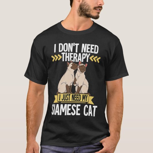 Siamkatze 3 T-Shirt (Vorderseite)