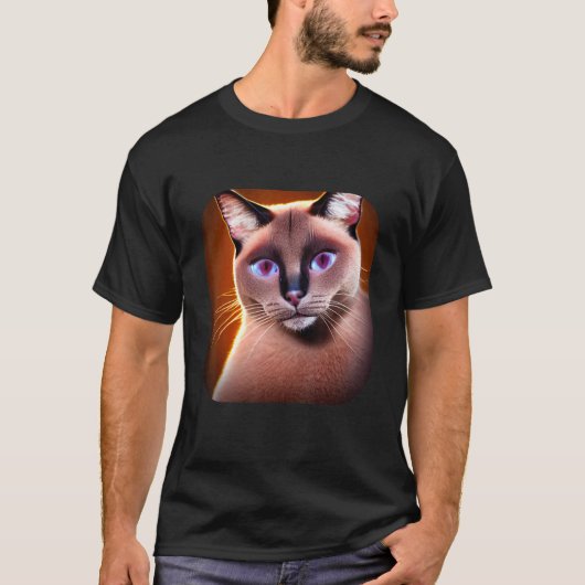 Siamkatze 5 T-Shirt (Vorderseite)