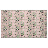 Siamkatze Abstrakt in Rosa Stoff (Fat Quarter (45,7 x 55,9 cm))