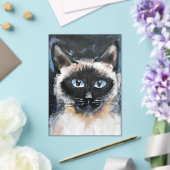 Siamkatze Acryleinladungen (In Situ (Hochzeit))