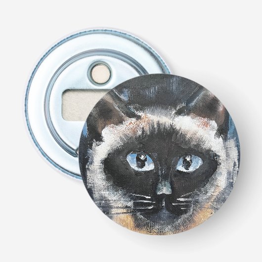 Siamkatze Flaschenöffner (Vorderseite)