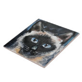 Siamkatze Fliese (Seite)