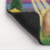 Siamkatze - Herbstsonne Mousepad (Ecke)