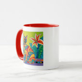 Siamkatze im Tropengarten Tasse (Vorderseite Links)