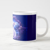 Siamkatze in Landschaftlichem Rahmen Jumbo-Tasse (Rechts)