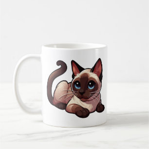 Siamkatze Kaffeetasse