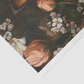 Siamkatze mit rosa Blume Decoupage Seidenpapier (Ausschnitt)
