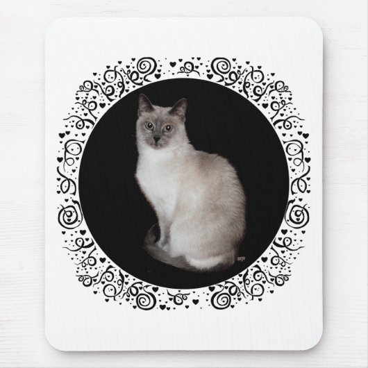 Siamkatze Mousepad (Vorne)