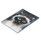 Siamkatze Notizblock (Linke Seite)