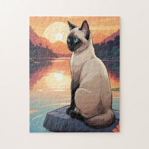 Siamkatze Puzzle