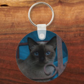 Siamkatze Schlüsselanhänger (Vorderseite)