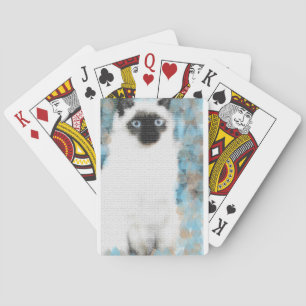 Siamkatze Spielkarten