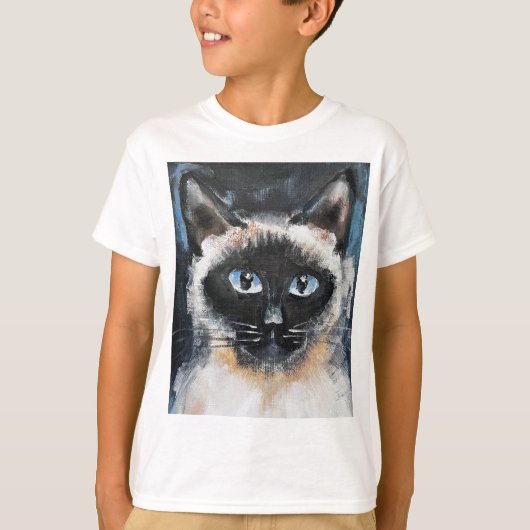 Siamkatze T-Shirt (Vorderseite)