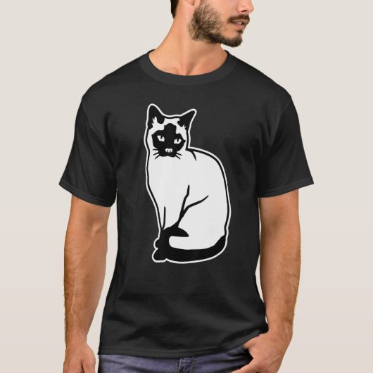 Siamkatze T-Shirt (Vorderseite)
