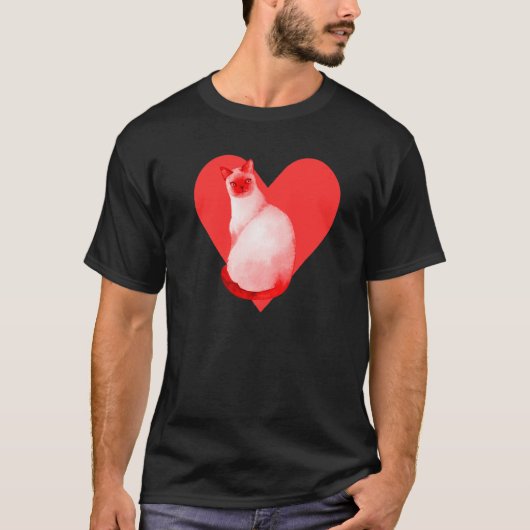 Siamkatze T-Shirt (Vorderseite)