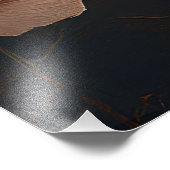 Siamkatze, umgeben von blütenrosa Blume Fotodruck (Ecke)