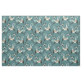 Siamkatzen im Spiel Stoff (Fat Quarter (45,7 x 55,9 cm))