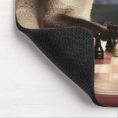 Siamkatzen Schach spielen Mousepad (Ecke)