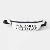 Siamo Tutti Gay - The White Lotus Bauchtasche (Vorderseite)