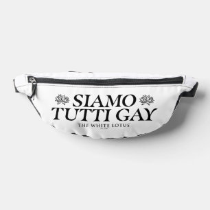 Siamo Tutti Gay - The White Lotus Bauchtasche