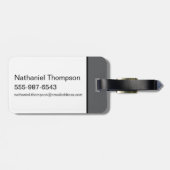 Siamo Tutti Gay - The White Lotus Gepäckanhänger (Rückseite horizontal)