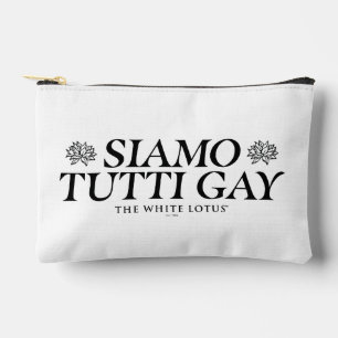 Siamo Tutti Gay - The White Lotus Zubehörtasche