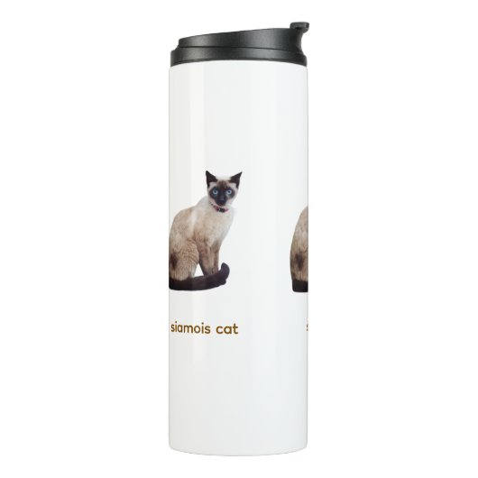 siamois cat Thermal Tumble Thermosbecher (Nach links gedreht)