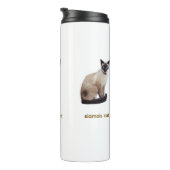 siamois cat Thermal Tumble Thermosbecher (Nach rechts gedreht)