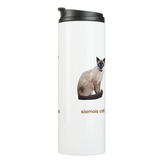 siamois cat Thermal Tumble Thermosbecher (Nach rechts gedreht)