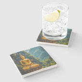 Siam's Eternal Seat Steinuntersetzer (Seitenansicht)