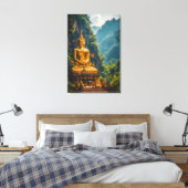 Siams Ewiger Sitz Leinwanddruck (Insitu (Schlafzimmer))