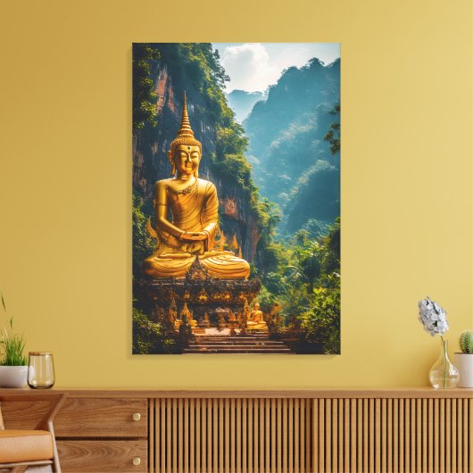 Siams Ewiger Sitz Leinwanddruck (Insitu (Wohnzimmer))