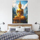 Siam's Golden Soul Leinwanddruck (Insitu (Schlafzimmer))