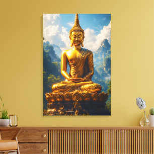 Siams goldene Seele Leinwanddruck